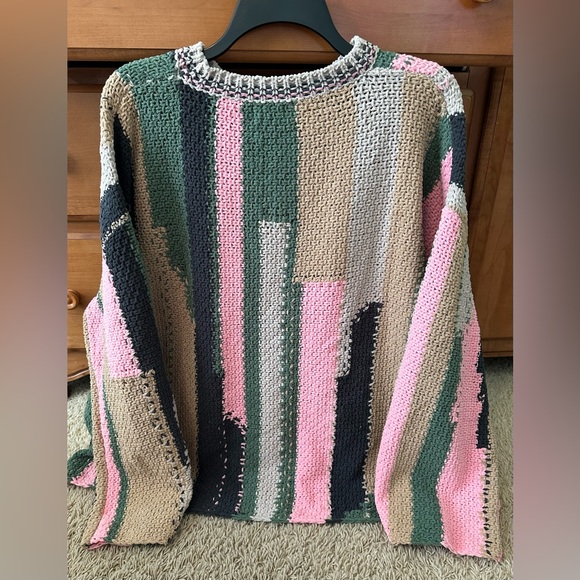 NWOT POL CHENILLE MULTI COLOR TOP - Picture 5 of 6